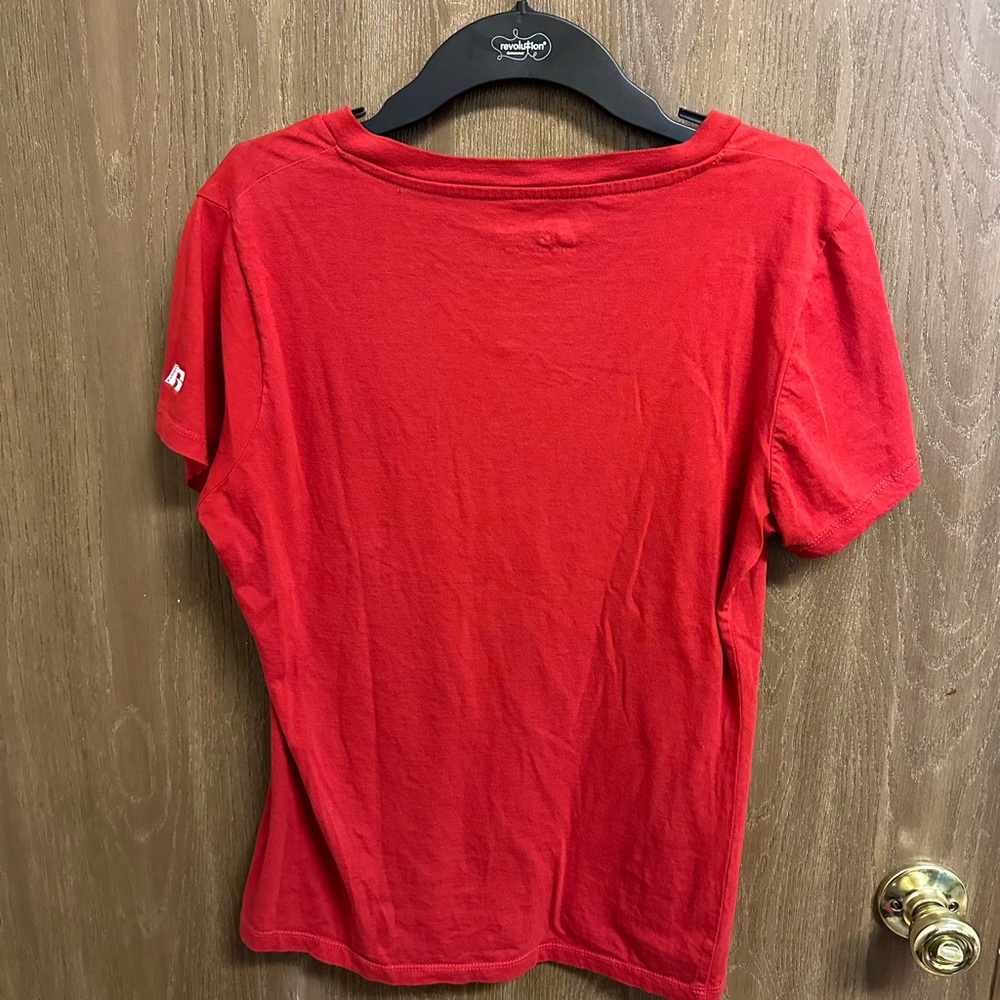 Russell Athletic Red Kansas University‎ Jayhawks T-Shirt Size Medium - Picture 3 of 6
